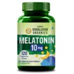 Vlado's Himalayan Organics Melatonin 10mg Sleep Tablets – Sleeping Pills - Melatonin for Deep Sleep, Restful Nights, and Effective Sleep DoseI Non-Habit Forming | for Women & Men – 120 Tablets