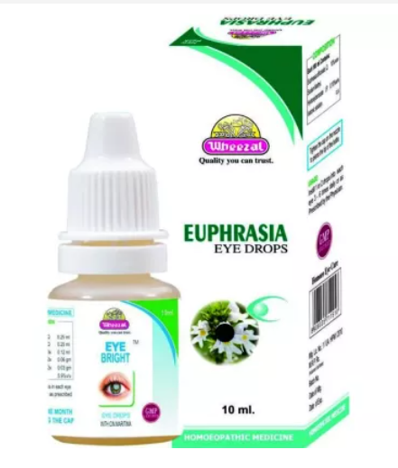 Wheezal-Euphrasia-Eye-Drops-10ml.1.png Wheezal Euphrasia Eye Drops For Complete Eye Care 10ML for Conjunctivitis Blood Shot Eyes - Image 1