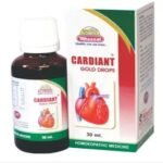 Wheezal Homeopathic Cardiant Gold Drop (30ml) for Chest Pain & Angina High pressure of blood