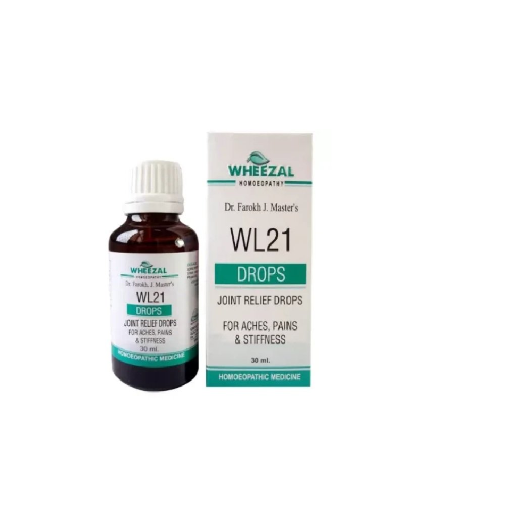 Wheezal Homeopathic WL21 Joint Relief Drop – 30ml for Knee Pain 1 Wheezal Homeopathic WL21 Joint Relief Drop - 30ml for Knee Pain Arthritis - Image 1