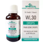 Wheezal Homeopathic WL30 Pain Gone Drop - 30ml for Knee Pain Arthritis Sciatica
