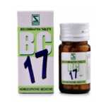 Willmar Schwabe India Bio Combination 17 (20g) For Backache, Relieves Piles