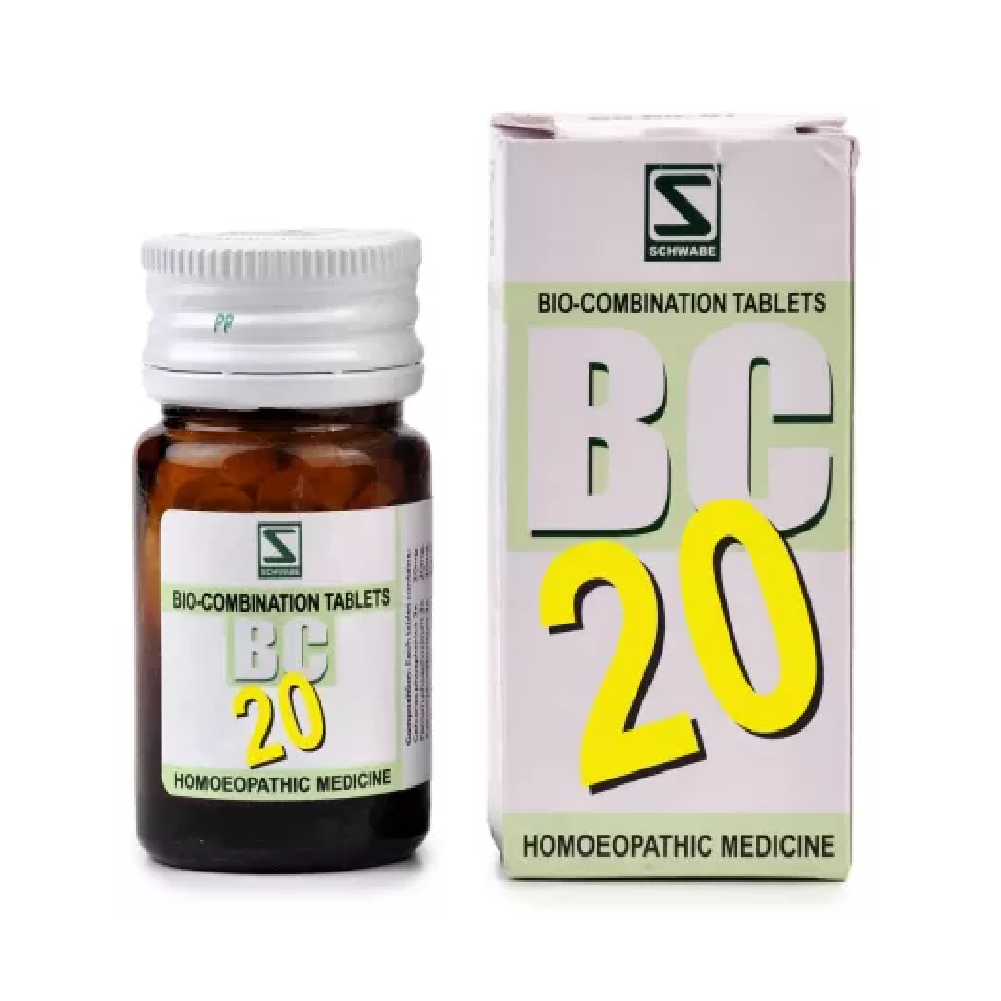 Willmar-Schwabe-India-Bio-Combination-20-20g.png Willmar Schwabe India Bio Combination 20 (20g) For Eczema, Acne, Pimples - Image 1