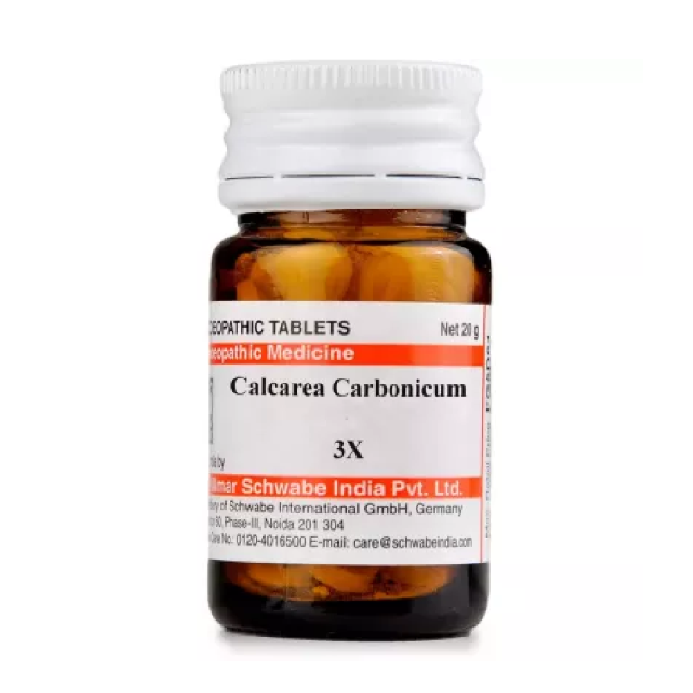 Willmar-Schwabe-India-Calcarea-Carbonicum-3X-20g.png Willmar Schwabe India Calcarea Carbonicum (20g) For Swelling, Mouth Ulcers - Image 1