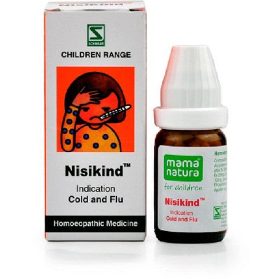 Willmar-Schwabe-India-Nisikind-10g.jpg Dr Willmar Schwabe India Homoeopathic Nisikind for Children (10gm) Tablets for cough headache - Image 1