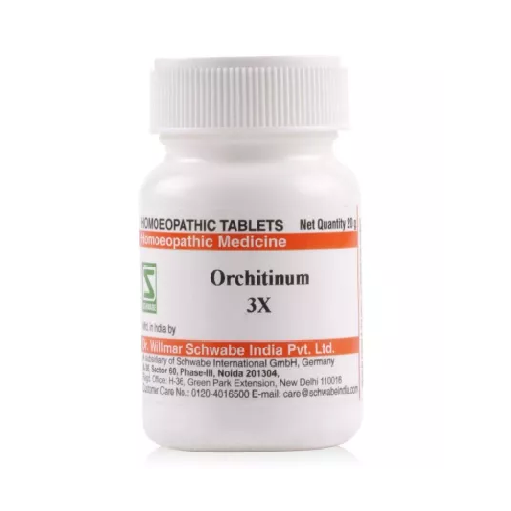 Willmar-Schwabe-India-Orchitinum-3X-20g.png Willmar Schwabe India Orchitinum (20g) For Sexual Weakness, Male Stamina - Image 1