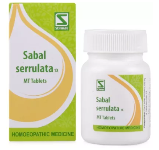 Willmar-Schwabe-India-Sabal-Serrulata-1X-Tablets-20g.1.png Dr Willmar Schwabe India Homoeopathic Sabal Serrulata 1X MT Tablets (20g) for cough weight loss - Image 1
