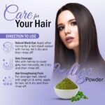 7DAYSNATURAL Indus Valley Organic Herbal Indigo Powder for Natural Color, 100% Organic & Chemical-Free, Helps Protect Hair from Damage and Supports Healthy Hair – 200g - Image 4