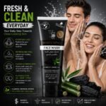 YC Fairness Face Wash for Oily Skin | Enriched with Bamboo Charcoal | Clears Clogged Pores, Exfoliates Gently | YC538-100 ml (Pack of 1) | Helps Remove Dirt & Impurities - Image 5