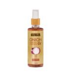 INDUS VALLEY 100% Organic Onion Hair Oil for Hair Fall Control | Strengthens Roots, Promotes Hair Growth & Nourishes Scalp for Thicker Hair – 200 ml - Image 2