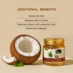 INDUS VALLEY Bio Organic Extra Virgin Pure Coconut Oil for All Skin Type & Hair Growth, Reduces Dandruff, Helps to Prevents Hairfall for Men & Women, Sulphate & Paraben Free - 175ml - Image 8