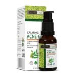 Indus Valley Calming Acne Gel with Seaweed Extract & Tea Tree Oil for Pimples, Soothes, Clarifies, and Refreshes Skin Naturally – 30ml