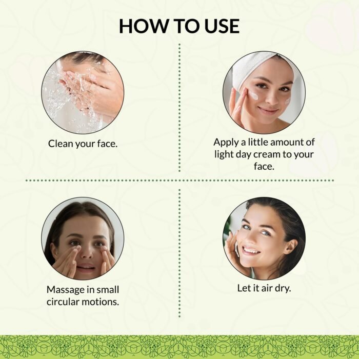 Indus Valley SPF 25 Soothing & Firming Light Day Cream with Aloe Vera & Rose Water – Hydrating Sunscreen for All Skin Types (100ml) - Image 6