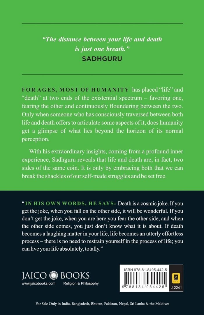 Life and Death in One Breath, by Sadhguru Paperback - Image 2