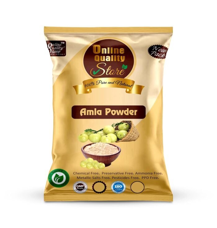 Online Quality Store Amla Reetha Shikakai, Bhringraj and Hibiscus Powder for Hair |Aritha|Ritha|Soapnuts|Indian Gooseberry |organic Bhringraj |Hibiscus /gudhal /gudhal fool powder(Pack of 5 ,50g each ,Total 250g Pack) - Image 2