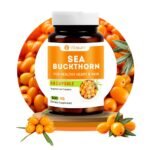 Sea Buckthorn Capsules for Daily Wellness & Skin Nutrition | 500 mg | 60 Vegetarian Capsules | Natural Herbal Supplement for Active Lifestyle & Overall Health Support