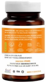 Sea Buckthorn Capsules for Daily Wellness & Skin Nutrition | 500 mg | 60 Vegetarian Capsules | Natural Herbal Supplement for Active Lifestyle & Overall Health Support - Image 2