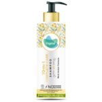 Vegetal 10 in 1 Shampoo for Dry and Damaged Hair- 200ml (Sulphate & Paraben Free Certified Organic Shampoo for Men & women)