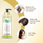 Vegetal 10 in 1 Shampoo for Dry and Damaged Hair- 200ml (Sulphate & Paraben Free Certified Organic Shampoo for Men & women) - Image 3