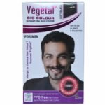 Vegetal Bio Colour - 25g Each | Experience Natural Black Beard Hair Color for Men | Ammonia-Free, PPD-Free, 100% Organic, and Herbal | Safe and Effective Beard Dye| Complete Kit Included (1, Soft Black)