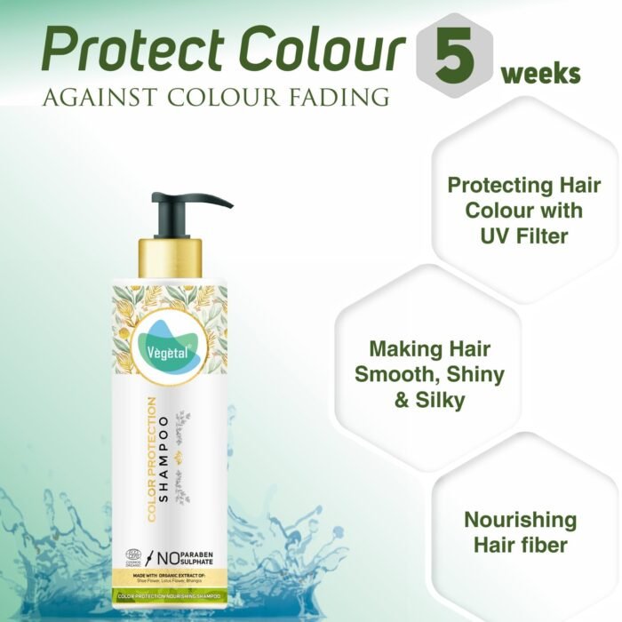 Vegetal Color Protection Shampoo 200ml. - Image 4