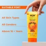 WOW Skin Science Japanese Yuzu + Vitamin C with Ceramide Brightening Face Wash | 500x Vitamin C | For Strengthened Glowing Skin | Paraben-Free Gentle Cleanser with Orange Peel & Camu Camu | 100ml - Image 5
