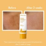 WishCare Vitamin C Pure Glow Milk Sunscreen with SPF 50 PA++++ In-Vivo Tested | Glowing Skin with Broad Spectrum Protection | Ultra Lightweight, Oil Free & No White Cast | For All Skin Types | 50ml - Image 2