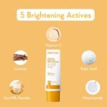 WishCare Vitamin C Pure Glow Milk Sunscreen with SPF 50 PA++++ In-Vivo Tested | Glowing Skin with Broad Spectrum Protection | Ultra Lightweight, Oil Free & No White Cast | For All Skin Types | 50ml - Image 4