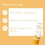 WishCare Vitamin C Pure Glow Milk Sunscreen with SPF 50 PA++++ In-Vivo Tested | Glowing Skin with Broad Spectrum Protection | Ultra Lightweight, Oil Free & No White Cast | For All Skin Types | 50ml - Image 5