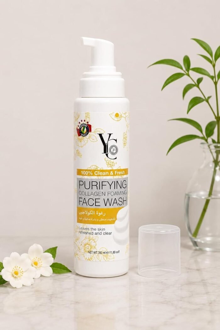 YC Clean and Fresh Purifying Foaming Face Wash 350 ml - Image 4