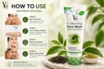 YC Face Wash 100 ml Grean Tea - Image 3