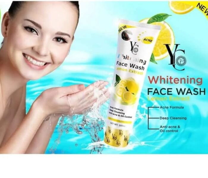 YC Fairness Face Wash With Lemon Extract | Pack of 1 | 100 mL | Face wash for Summers and Oily Skin - Image 4