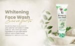 YC Whitening Face Wash for Oily Skin Enriched with Green Tea Clears Clogged Pores Exfoliates Gently YC229-100 ml - Image 6