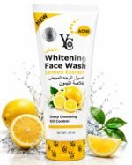 YC Whitening Face Wash with Lemon Extract, 100 ml | Deep Cleansing, Oil Control, Acne Care, Brightens Skin, All Skin Types - Image 4