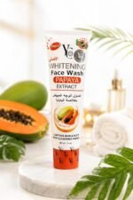 YC Whitening Face Wash with Papaya Extract, Lightens Skin, Deep Cleansing Pores, 100ml - Image 5