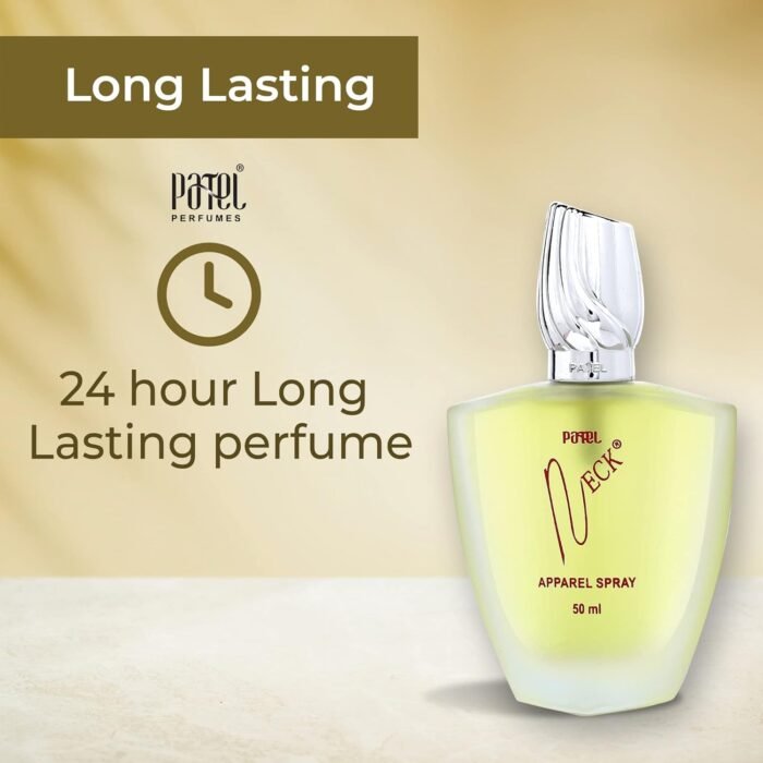 Patel Perfumes Neck Premium Apparel Spray for Long-Lasting Fragrance (50 ML) - Image 4