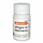Baidyanath Herbal Krimikuthar Ras For Intestinal worm (Buy 3 x 80 tablet)