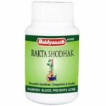 Baidyanath Raktashodhak Bati (50tab) for skin diseases, constipation