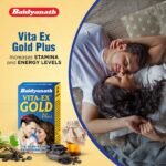 Baidyanath Vita ex Gold Plus - 10 Capsules For Strength, Power & Stamina, Vitality - Image 2