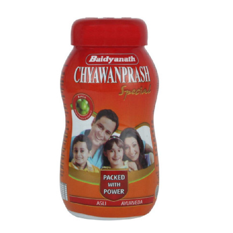 Chyawanprash.png Baidyanath Chyawanprash (Special) (500g) for building stamina, improving immunity - Image 1