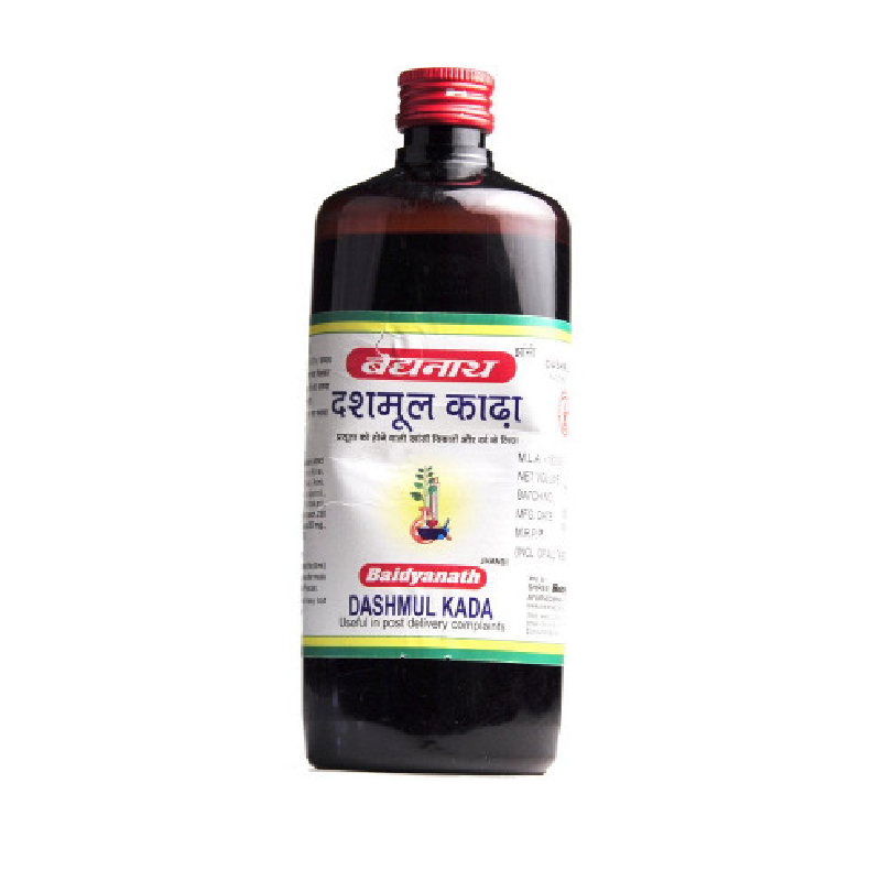Deshmul-kadha.png Baidyanath Dashmool Kadha (450ml) constipation - Image 1