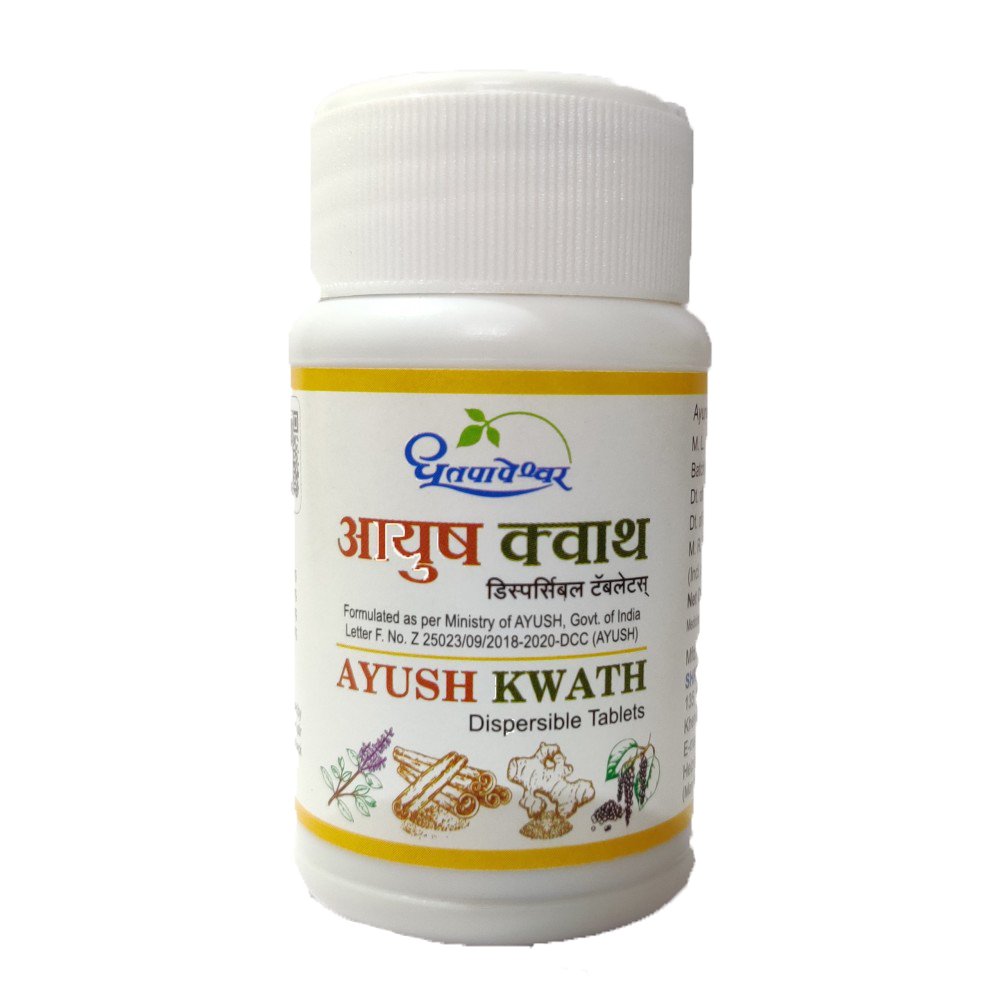 Dhootapapeshwar-Ayush-Kwath-Dispersible-Tablet-30-Tablet.jpg Dhootapapeshwar Ayush Kwath Dispersible Tablet 30 Tablet for improves immunity - Image 1