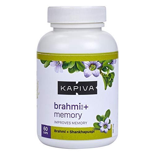 KAPIVA-BRAHMI-MEMORY-CAPSULES-60-CAPS.jpg KAPIVA BRAHMI + MEMORY CAPSULES 60 CAPS for brain booster, Enhances memory, mental stress, depression - Image 1