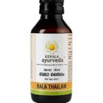 Kerala Ayurveda Bala Thailam 100 ml for chronic fever, cough, dyspnea