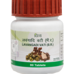 PATANJALI DIVYA AYURVEDIC  LAVANGADI VATI 20GM 80TAB throat cough tracheitis