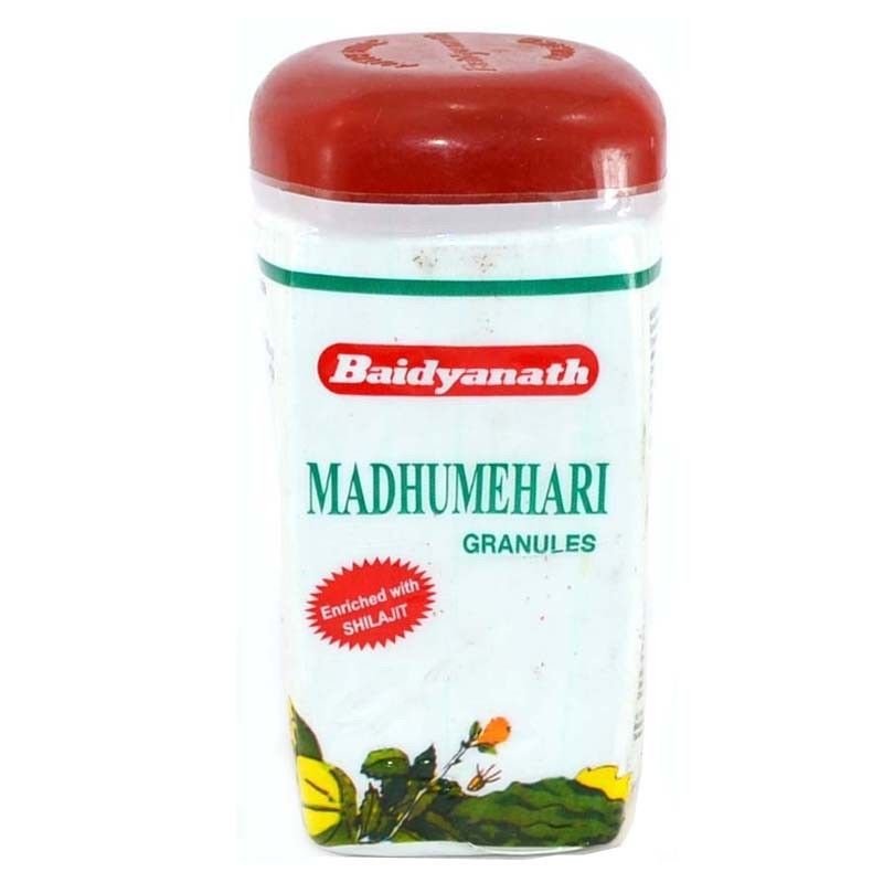 Madhumehari-Granules.jpg Madhumehari Granules by Baidyanath 100 gms for Mouth dryness health issues diabetes - Image 1