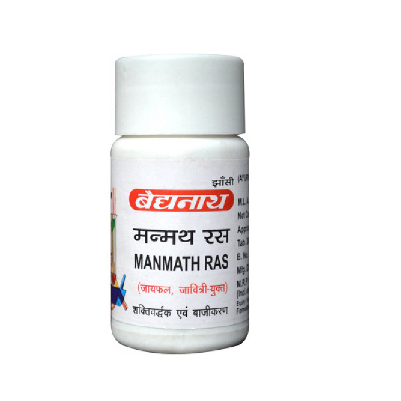 Manmath-ras.png Baidyanath Manmath Ras (40tab) - Image 1