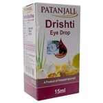 Patanjali Ayurveda Drishti Eye Drop 10 ml, cataract, glaucoma, low vision