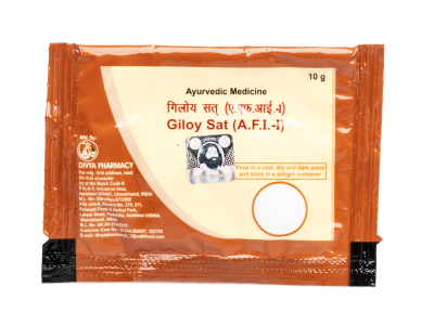 Patanjali-Divya-Giloy-Sat-5-gm.png Patanjali Divya Giloy Sat 5 gm x 2, Fever, digestive disorders, weak immunity, piles, acidity - Image 1