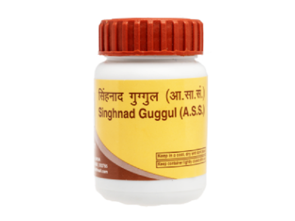 Patanjali-Divya-SINGHNAD-GUGGUL-80-Tablets.png Patanjali Divya SINGHNAD GUGGUL 80 Tablets for Chronic rheumatism, paralysis stroke, arthritis - Image 1